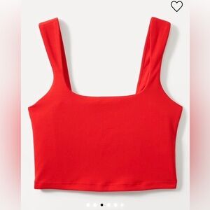 Athleta Transcend Square Neck Crop Bra